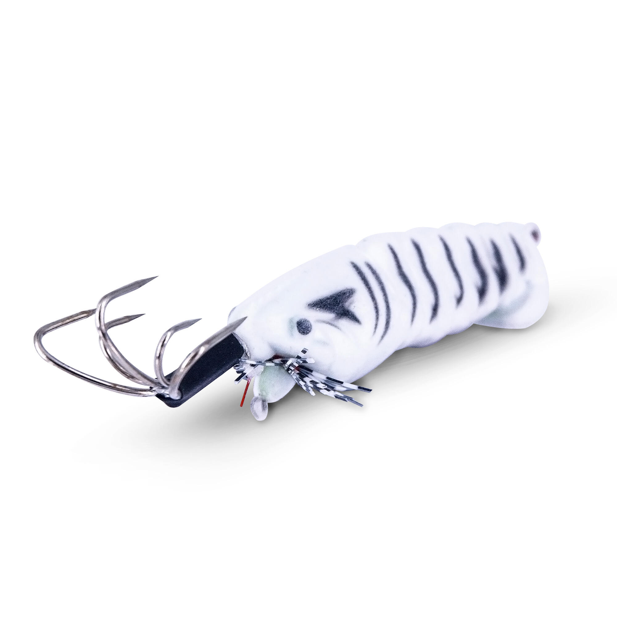 Polpara pesca al polpo tako eging Jatsui Velvet Octa bianca 3/5