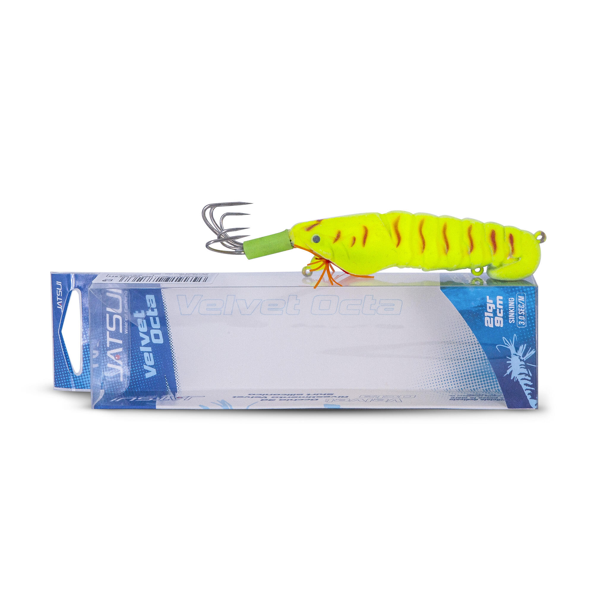 Polpara pesca al polpo tako eging Jatsui Velvet Octa gialla 6/6