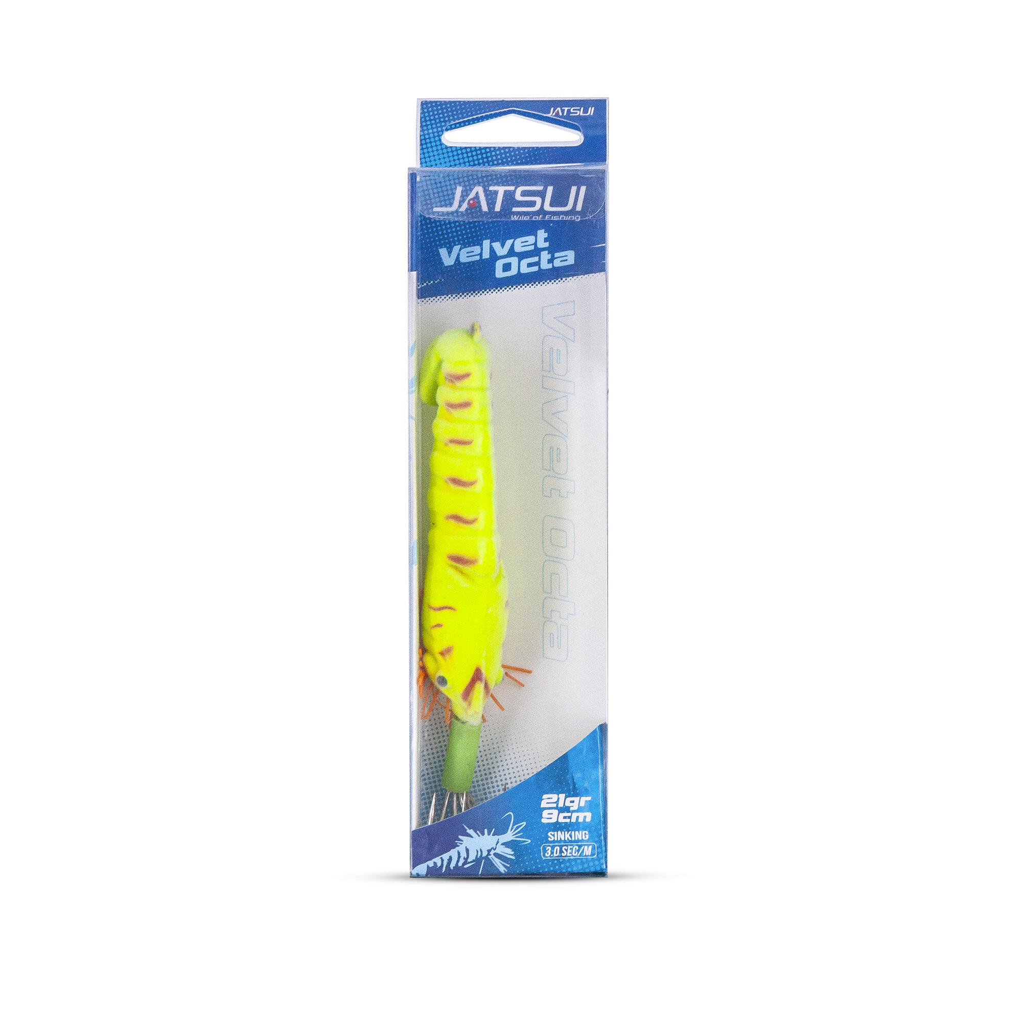Polpara pesca al polpo tako eging Jatsui Velvet Octa gialla 4/6