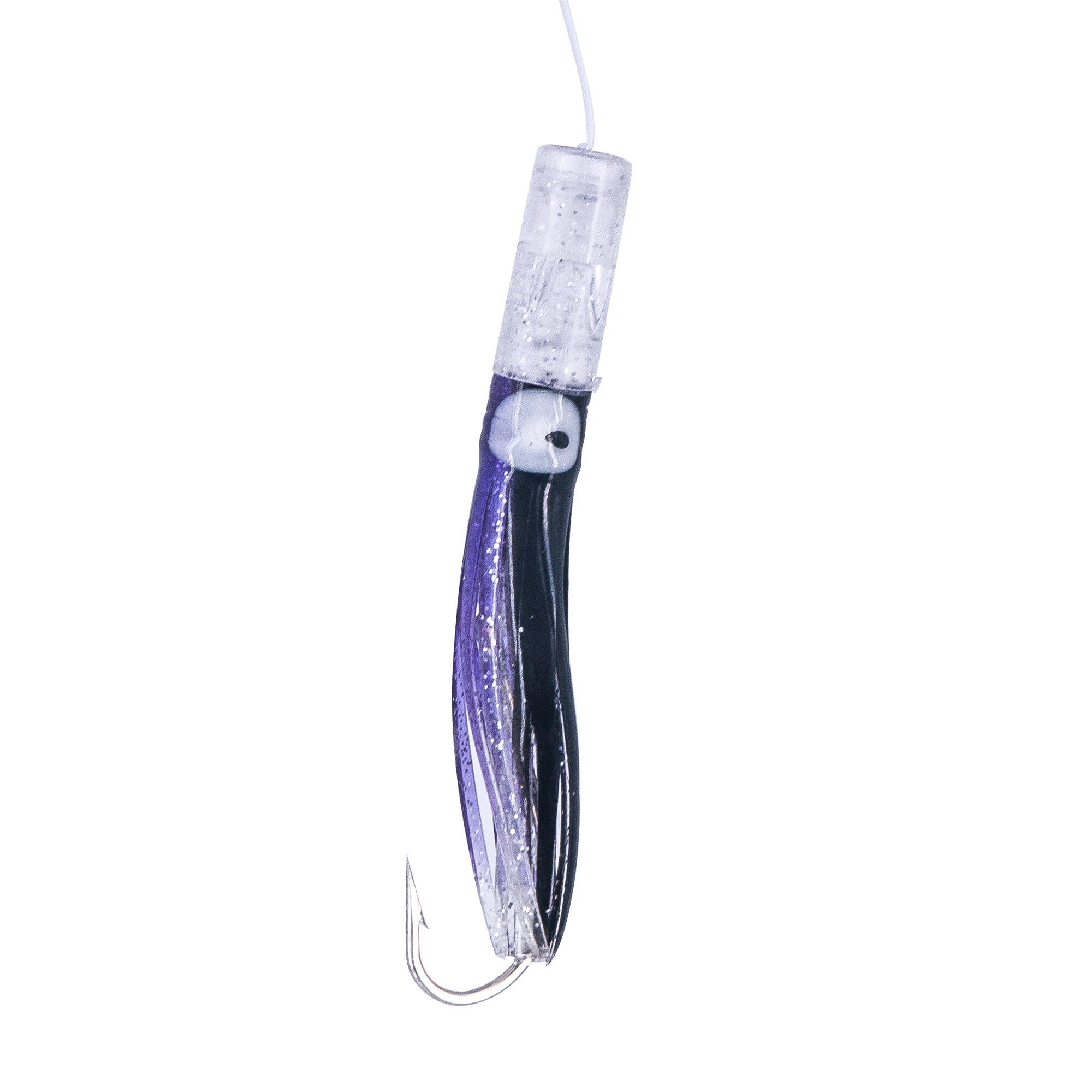 Esca artificiale piuma pesca in mare traina Mirror Jet 9cm BV 4/6