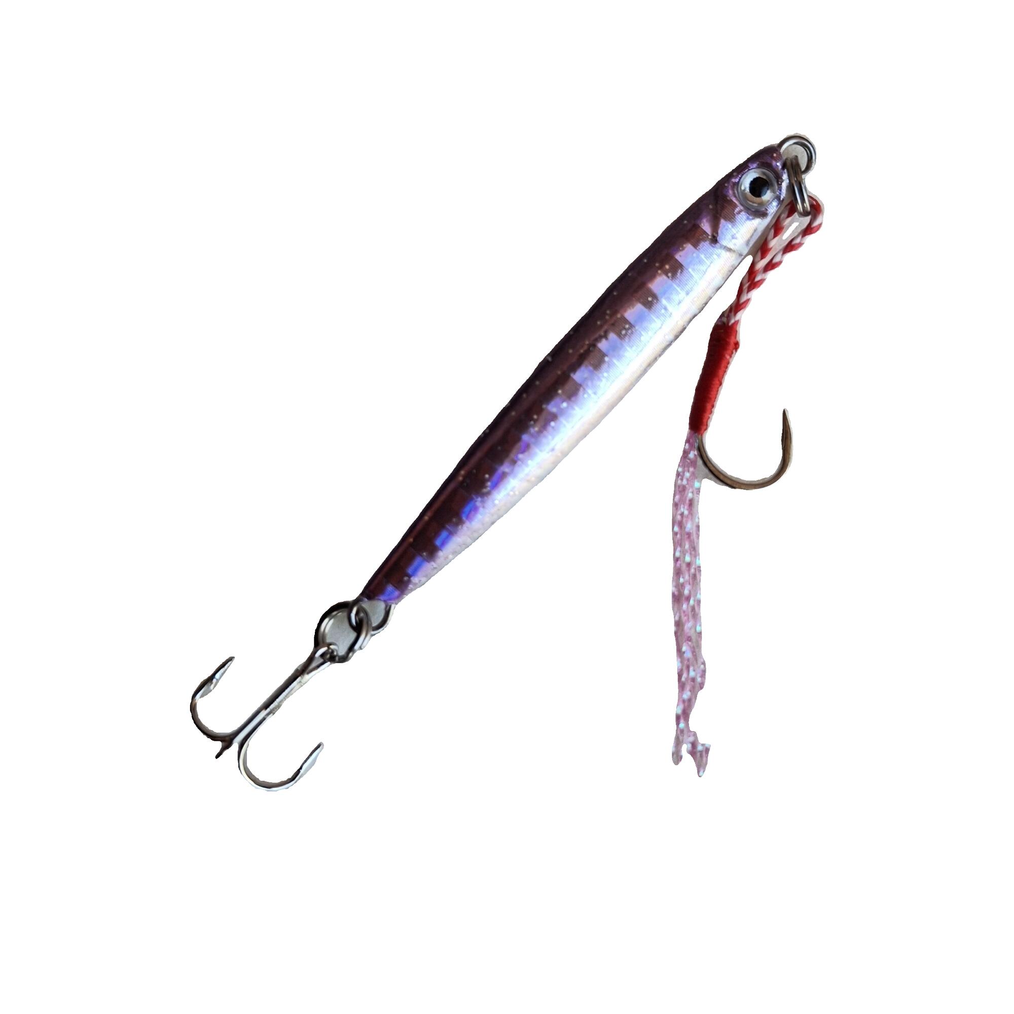 Metal jig pesca spinning mare acqua dolce Golden Catch Dasher 7g col.204 2/4