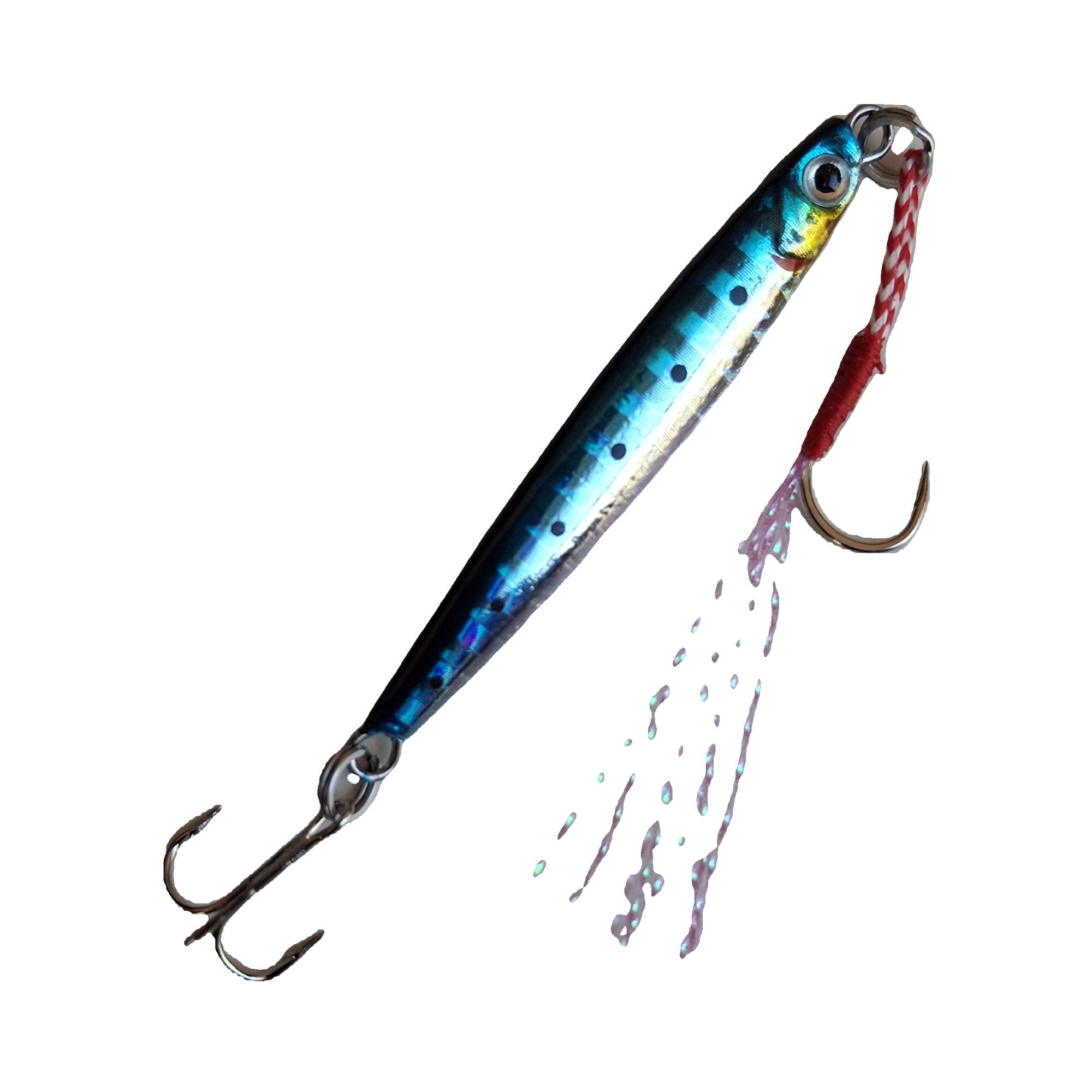 Metal jig pesca spinning mare acqua dolce Golden Catch Dasher 7g col.202 2/4