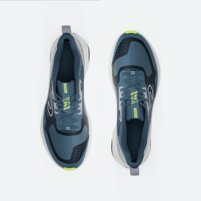 Hardloop- en trailschoenen voor heren JF 190 Grip blauw