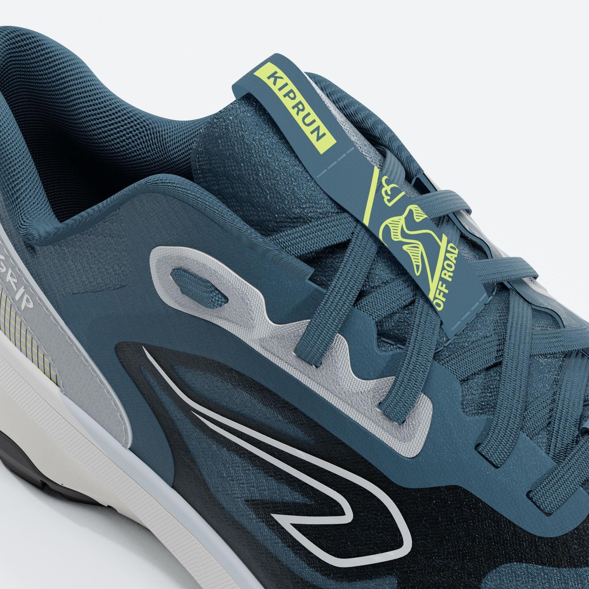 Kiprun JF 190 Grip Men's Running and Trail Shoes Blue