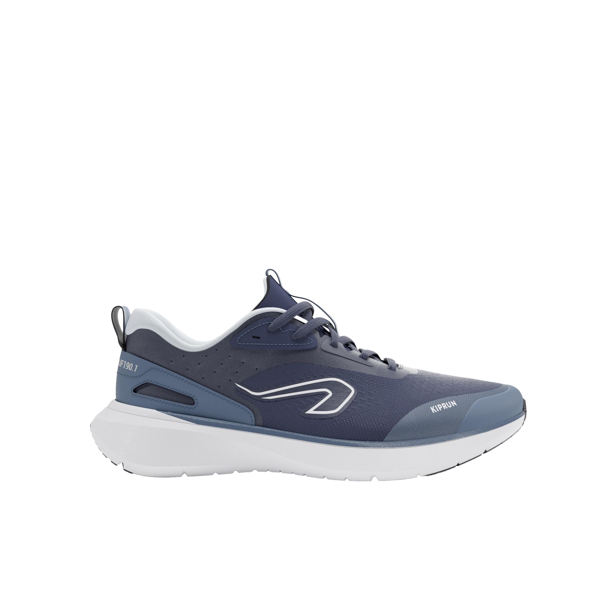 Men Running Shoes Superior Grip Cushioned Upto 20km/week, Jogflow 190.1 - Blue