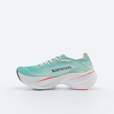Кросівки чоловічі Kiprun KD900X LD+ для бігу з карбоновою вставкою зелені