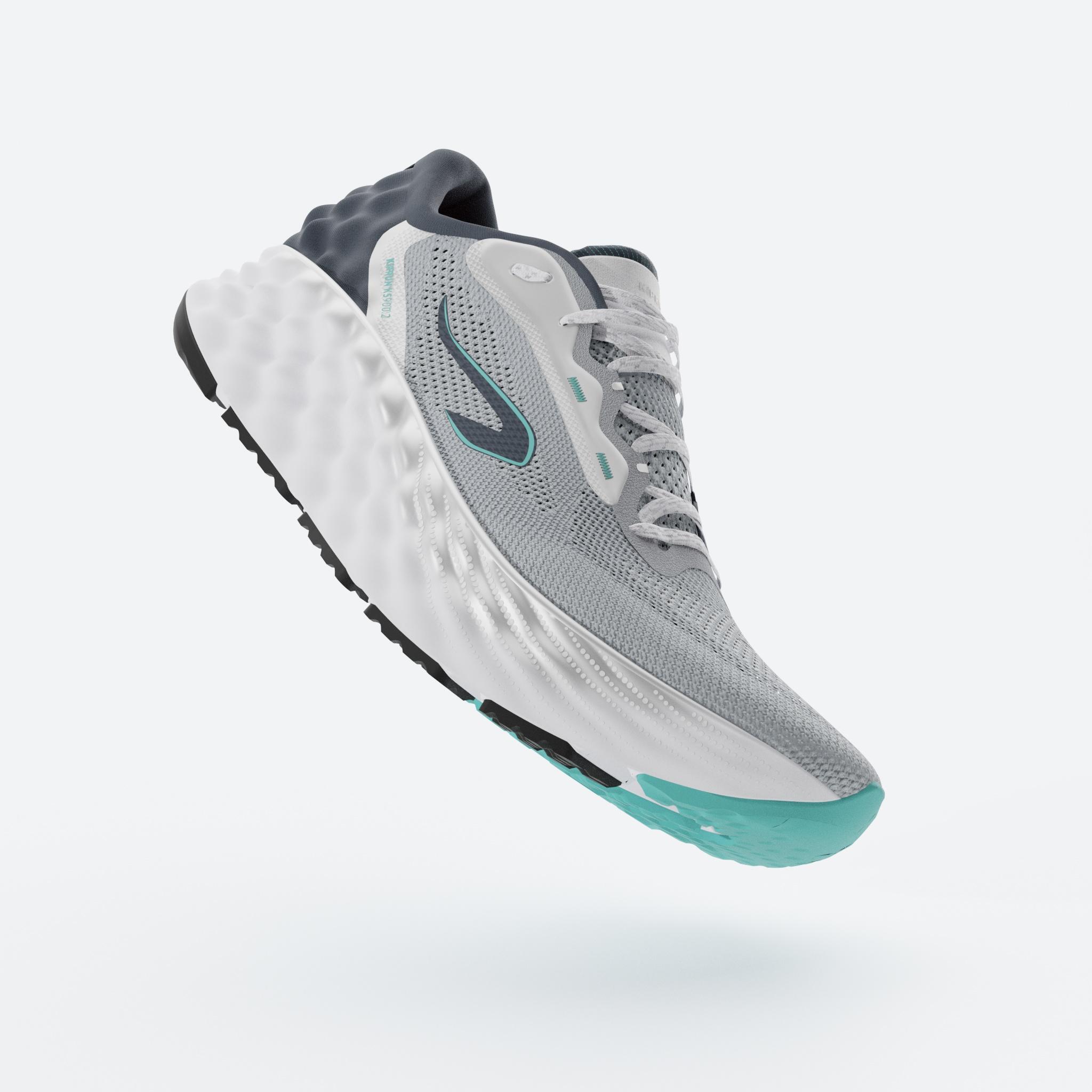 Laufschuhe Herren - KS900 2 grau/grün  5/6
