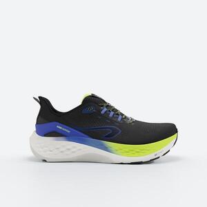 Zapatillas running carretera Hombre - Kiprun KS900 Support Negro Azul Amarillo