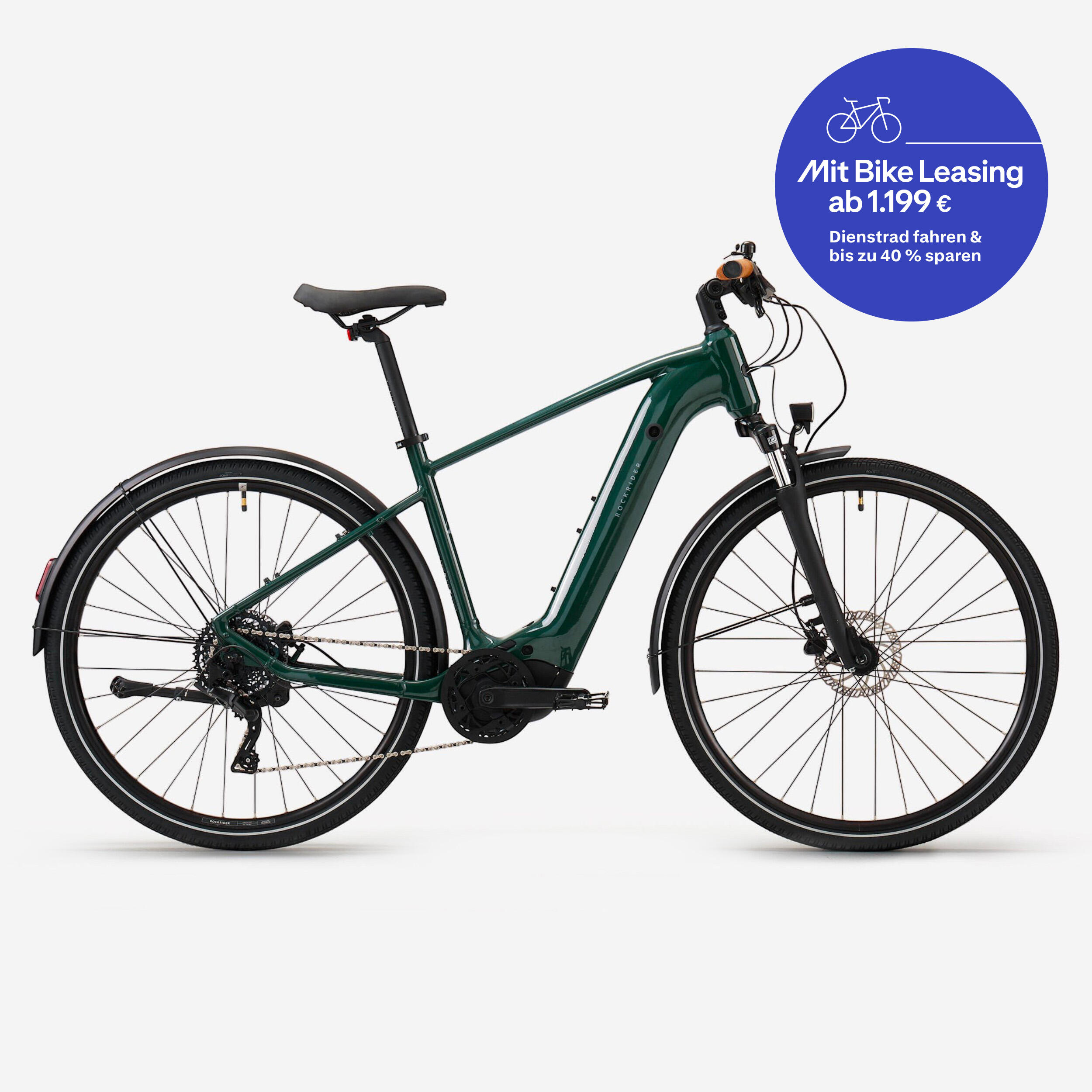 E-Bike SUV Trekkingrad 28 Zoll E-ACTV 500 HF Yamaha grün 2/9