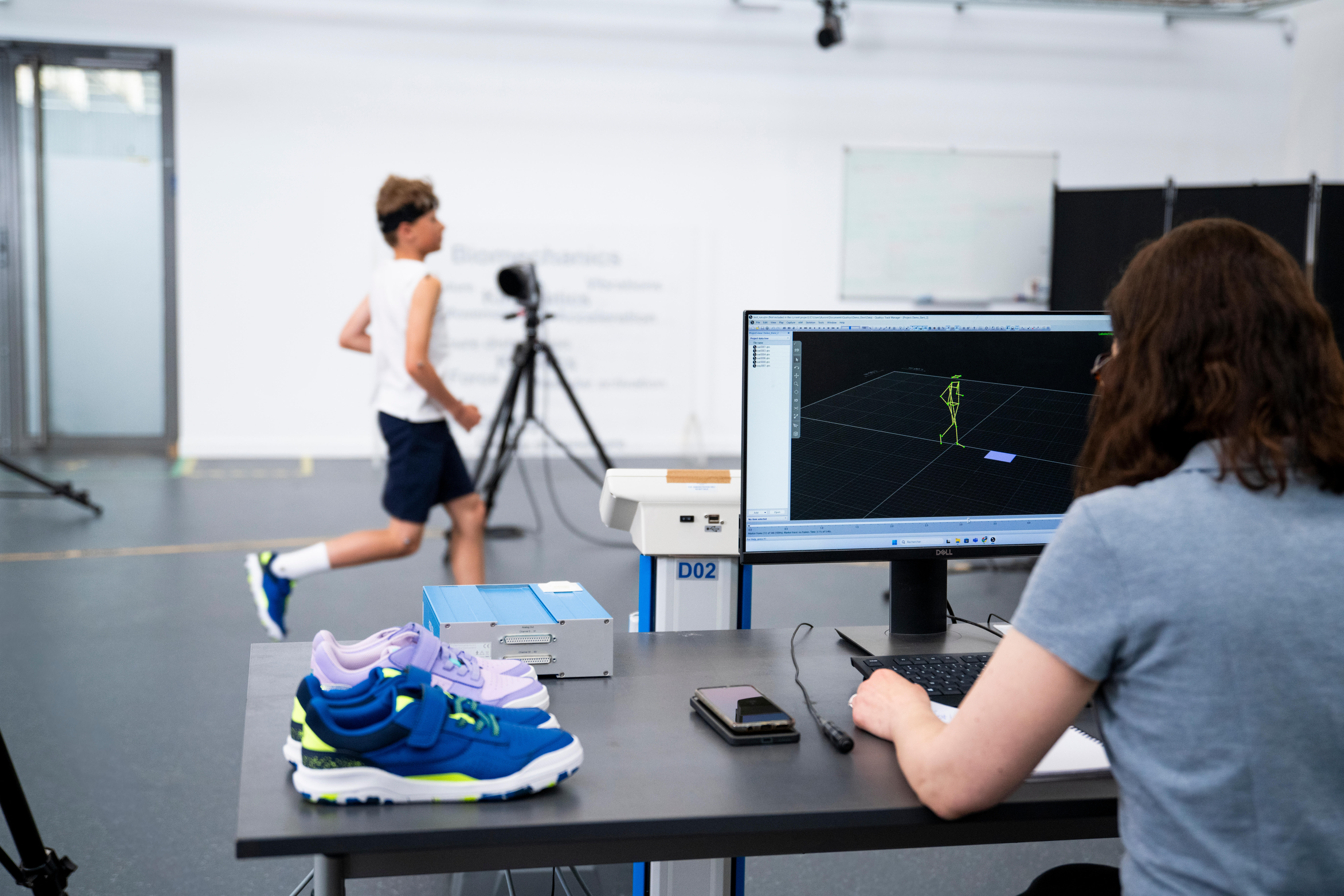Decathlon lab testing equipment