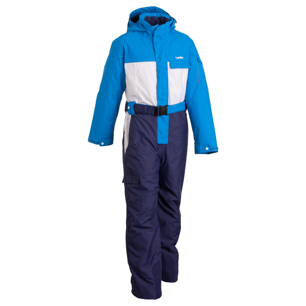 Wed'ze Evoslide Boys' Ski Suit - Blue/white