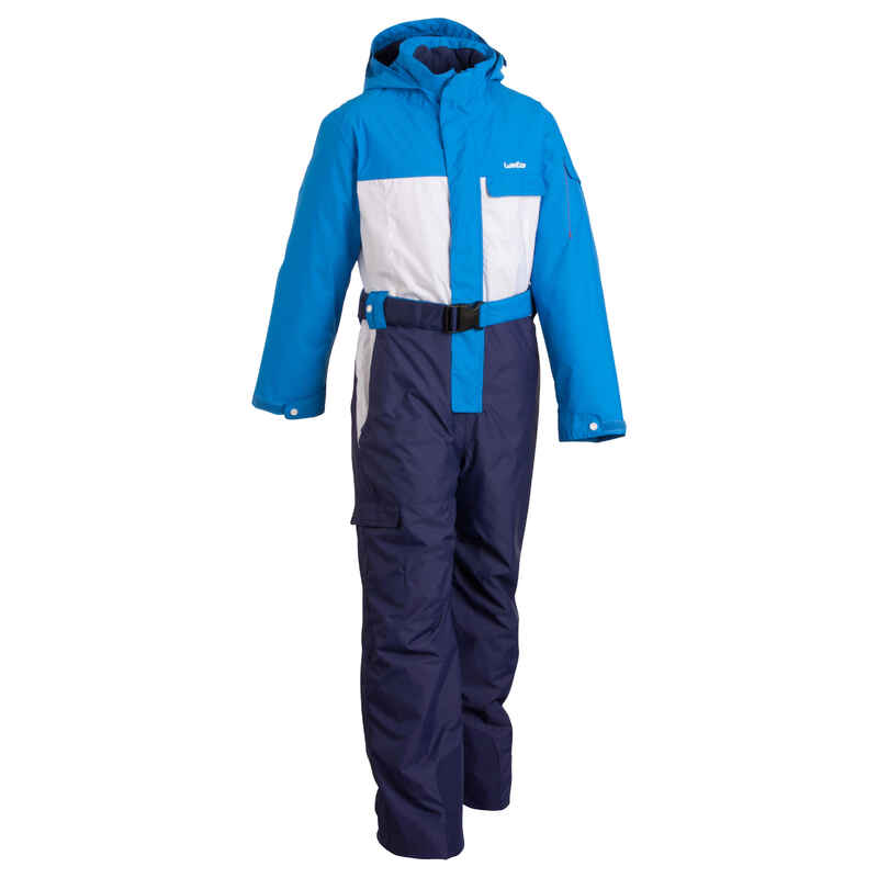 Wed'ze Evoslide Boys' Ski Suit - Blue/white - Decathlon