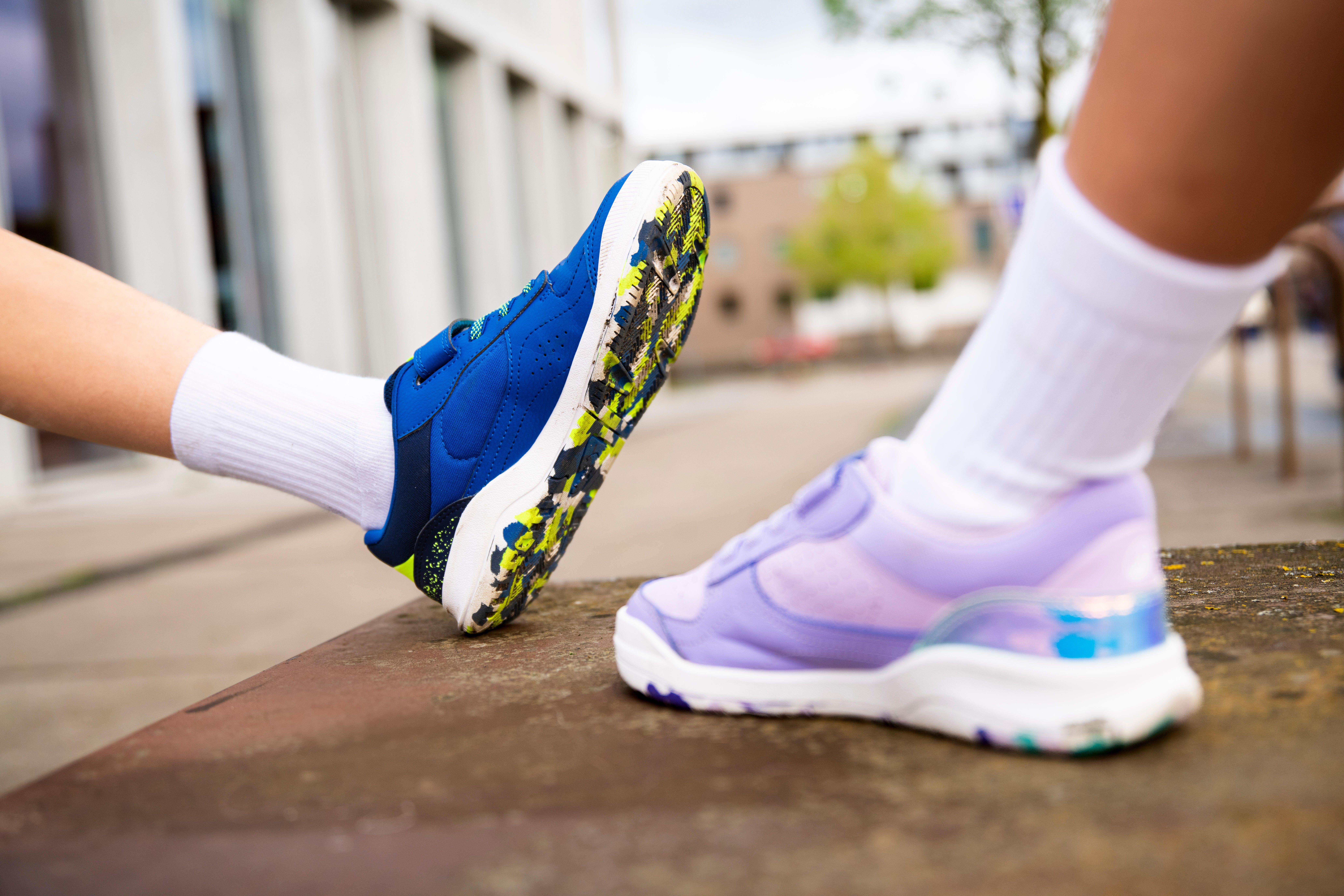 Kids' Lace-Up/Hook and Loop Shoes, Playventure Yard - DECATHLON