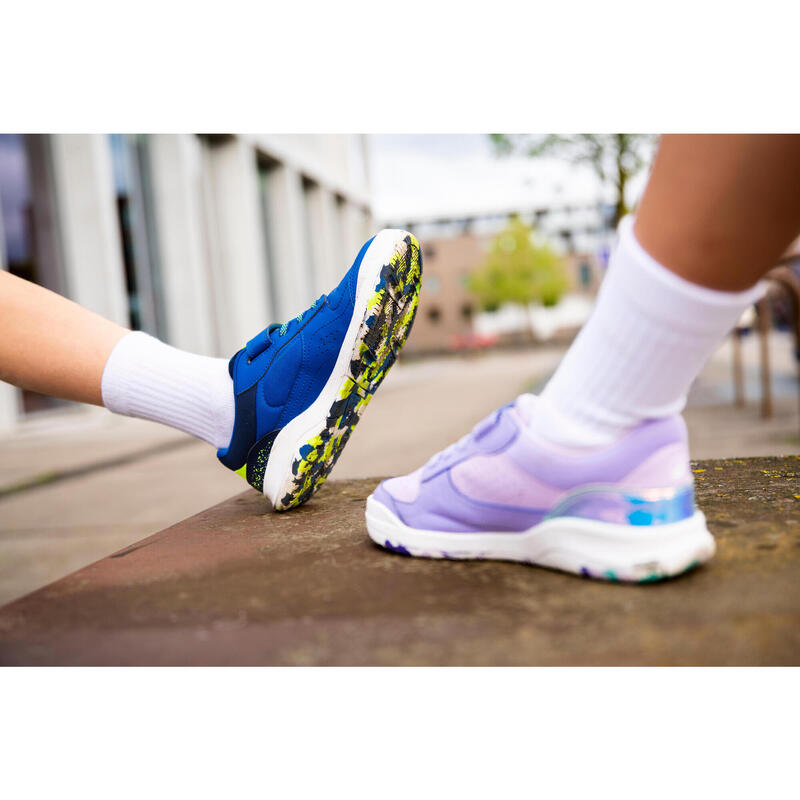 Încălțăminte sport rezistentă Playventure yard Albastru fluo Copii