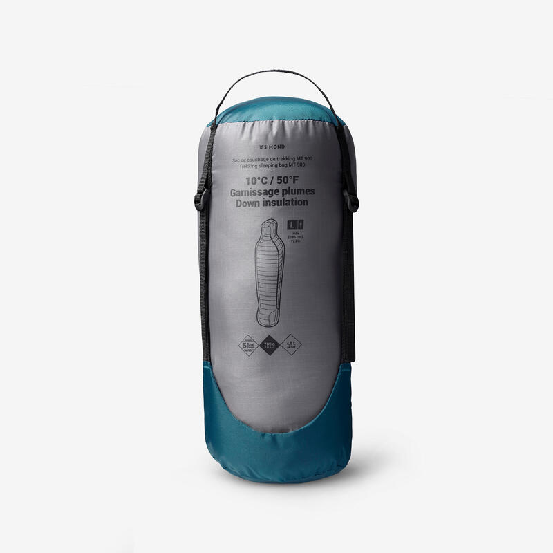 Sac de couchage de trekking - mt900 10°c - duvet