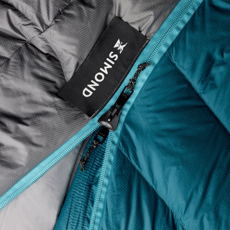 Sac de dormit de trekking 10°C din puf, ușor și compact, MT900
