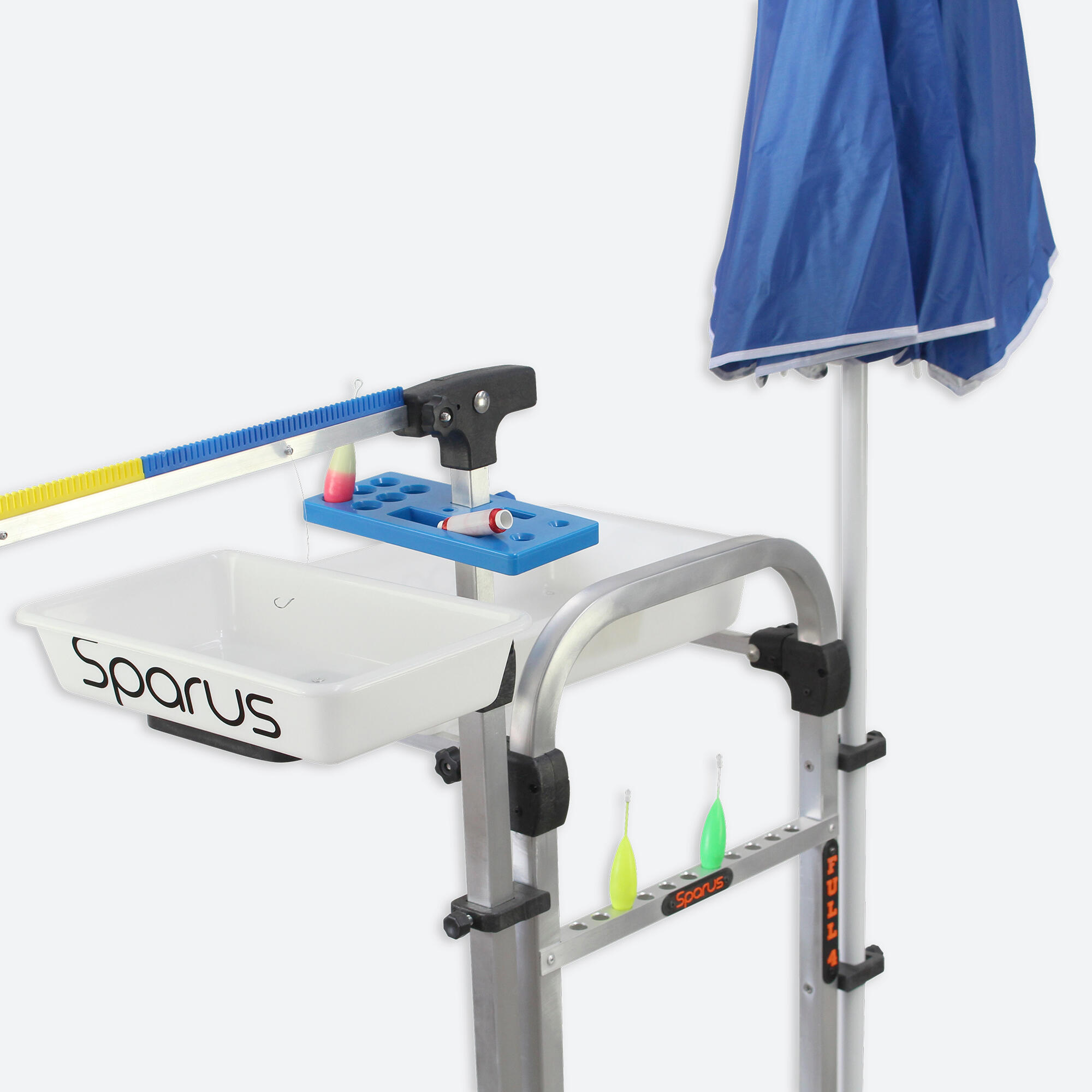 CD- Carro Pesca Alumini Tot Terreny Pesca Sim. Pes. Sparus Full Equipe 4 Metal. 4/6