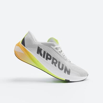Chaussures running route polyvalente homme, Kiprun Kipcore premium gris vert