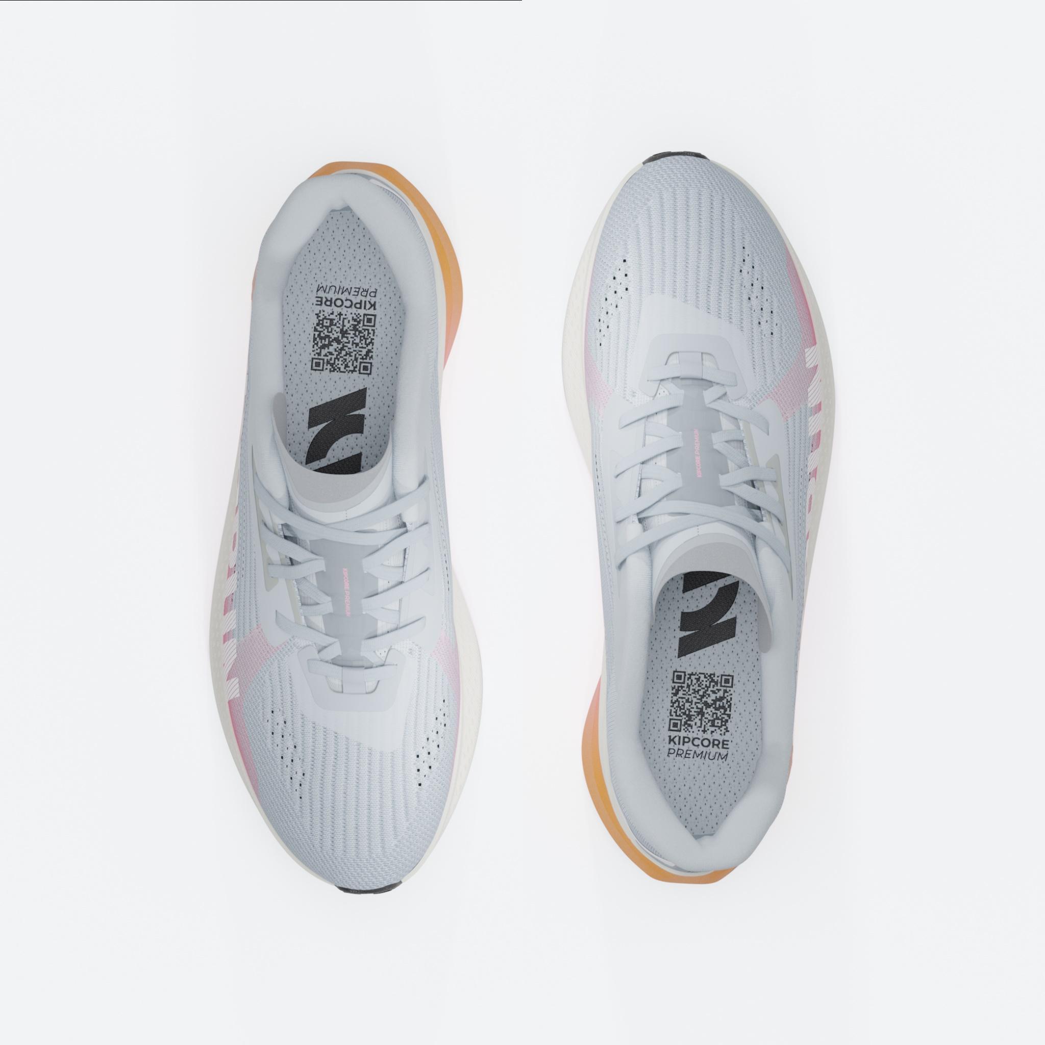 Hardloopschoenen voor dames Cushion 500 Premium roze 7/8