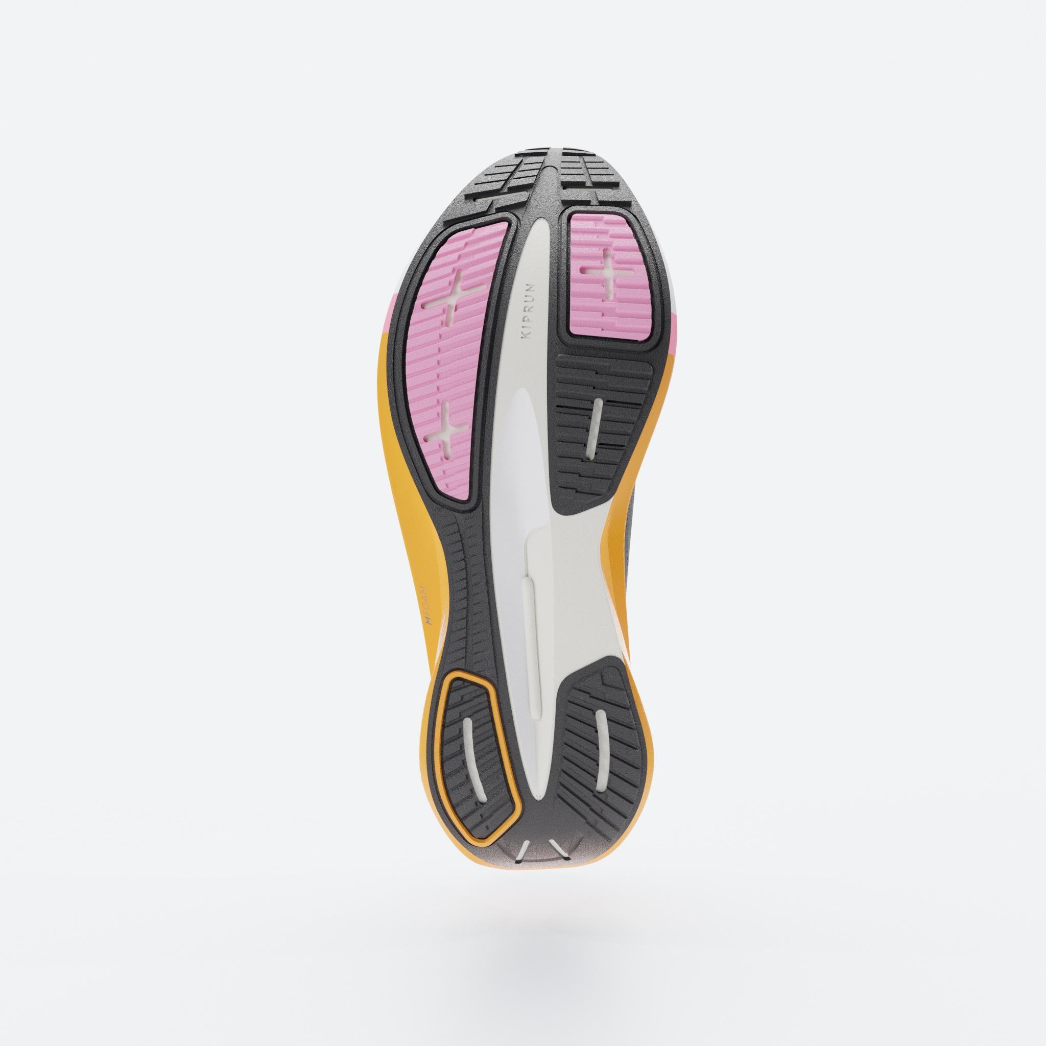 Hardloopschoenen voor dames Cushion 500 Premium zwart 4/8