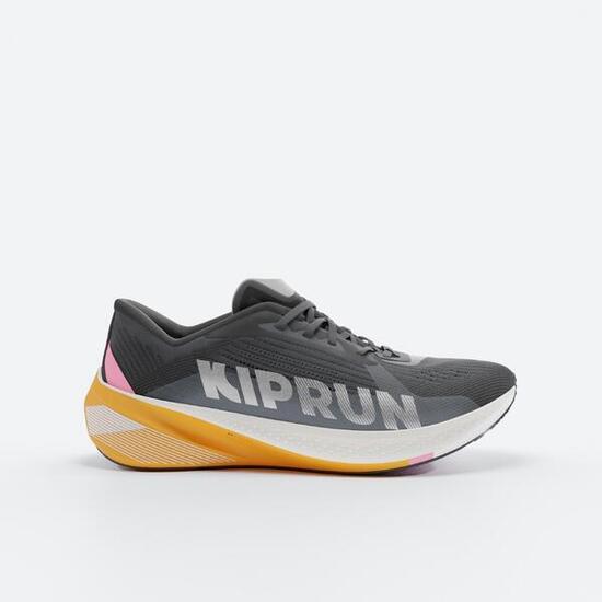 Veelzijdige hardloopschoenen voor asfalt dames 500 Premium zwart roze