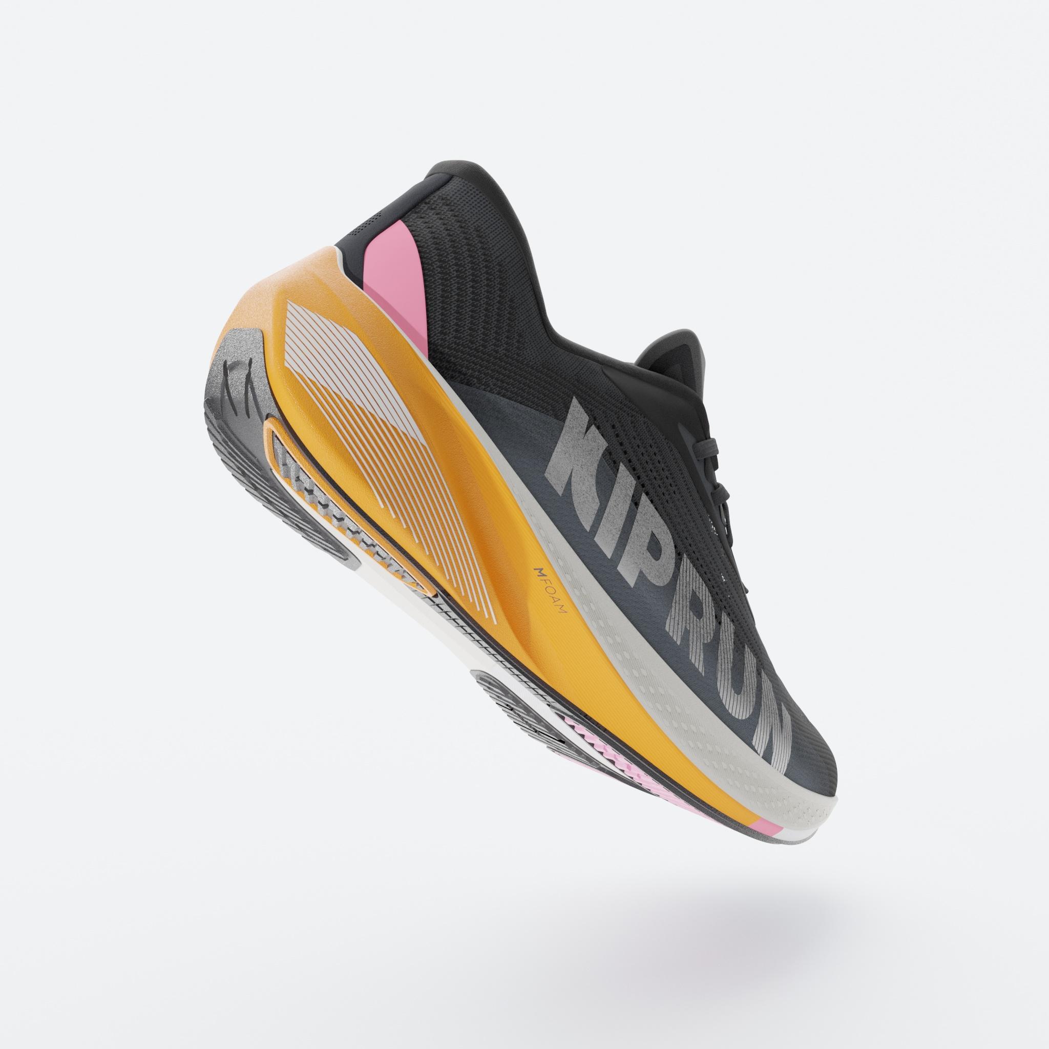 Hardloopschoenen voor dames Cushion 500 Premium zwart 3/8