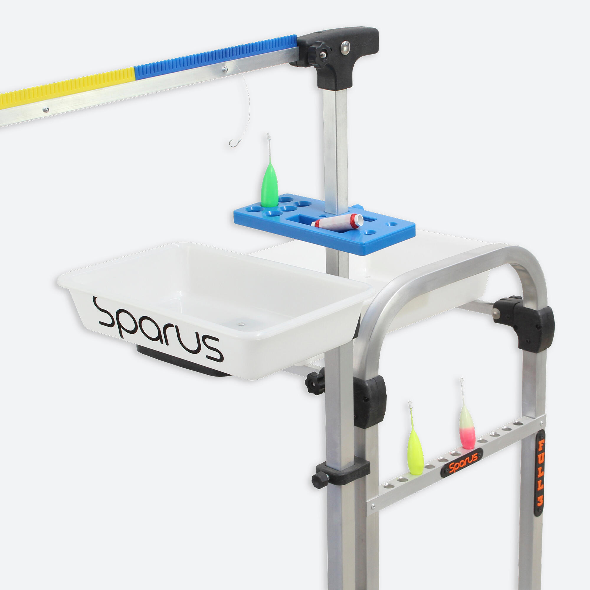 Carro pesca Aluminio Todoterreno surfcasting SPARUS FULL EQUIPE 3 - CD 2/6