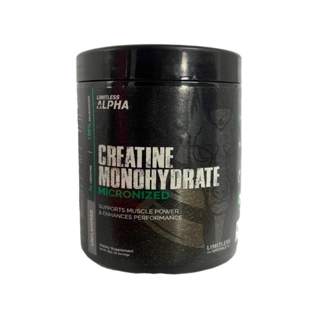 Limitless Alpha Creatine Monohydrate - 60 Servings