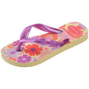 Chinelos de surf Havaianas KID Flores Buttercream Menina