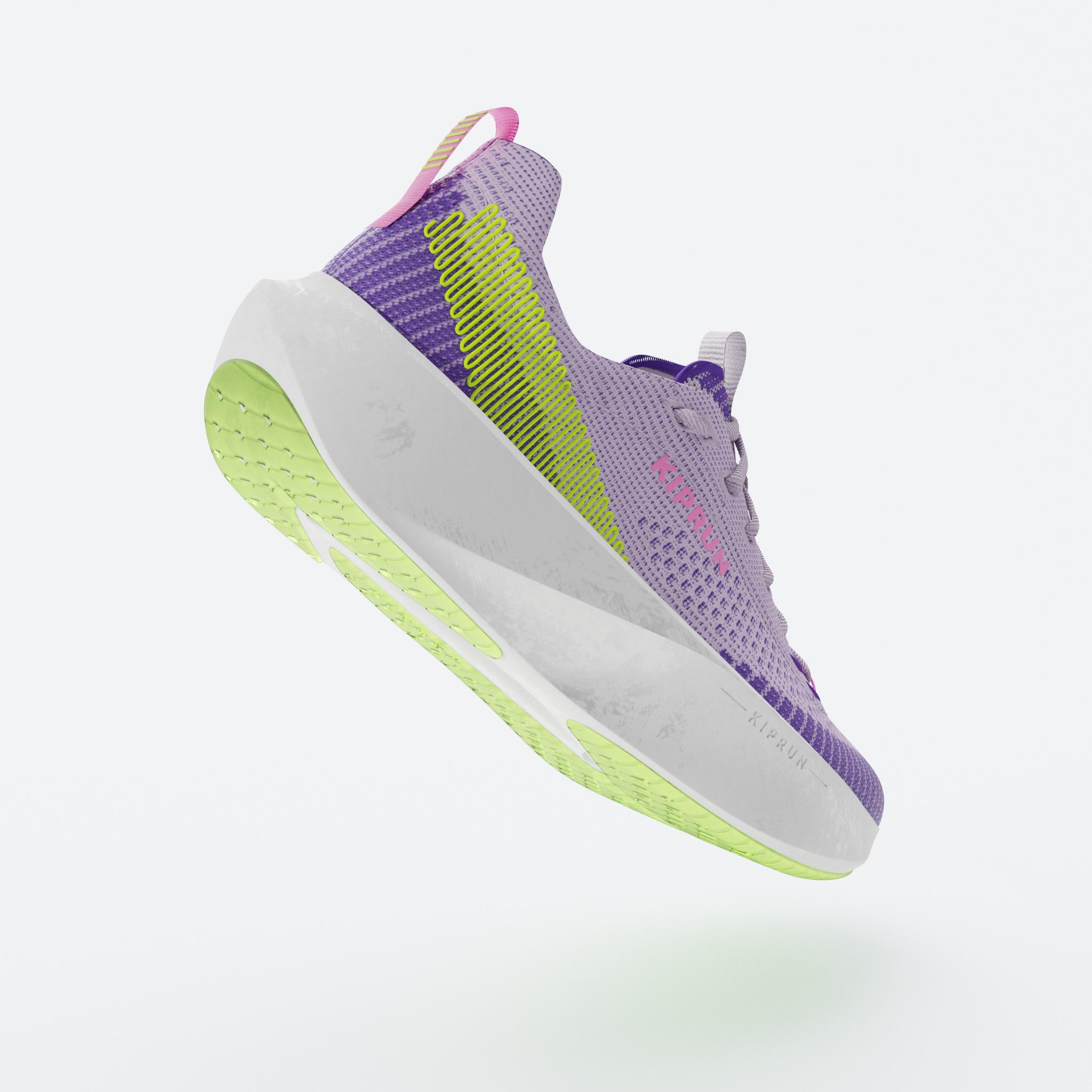 Women's Running Shoes - Kiprun KipX - Purple 3/8