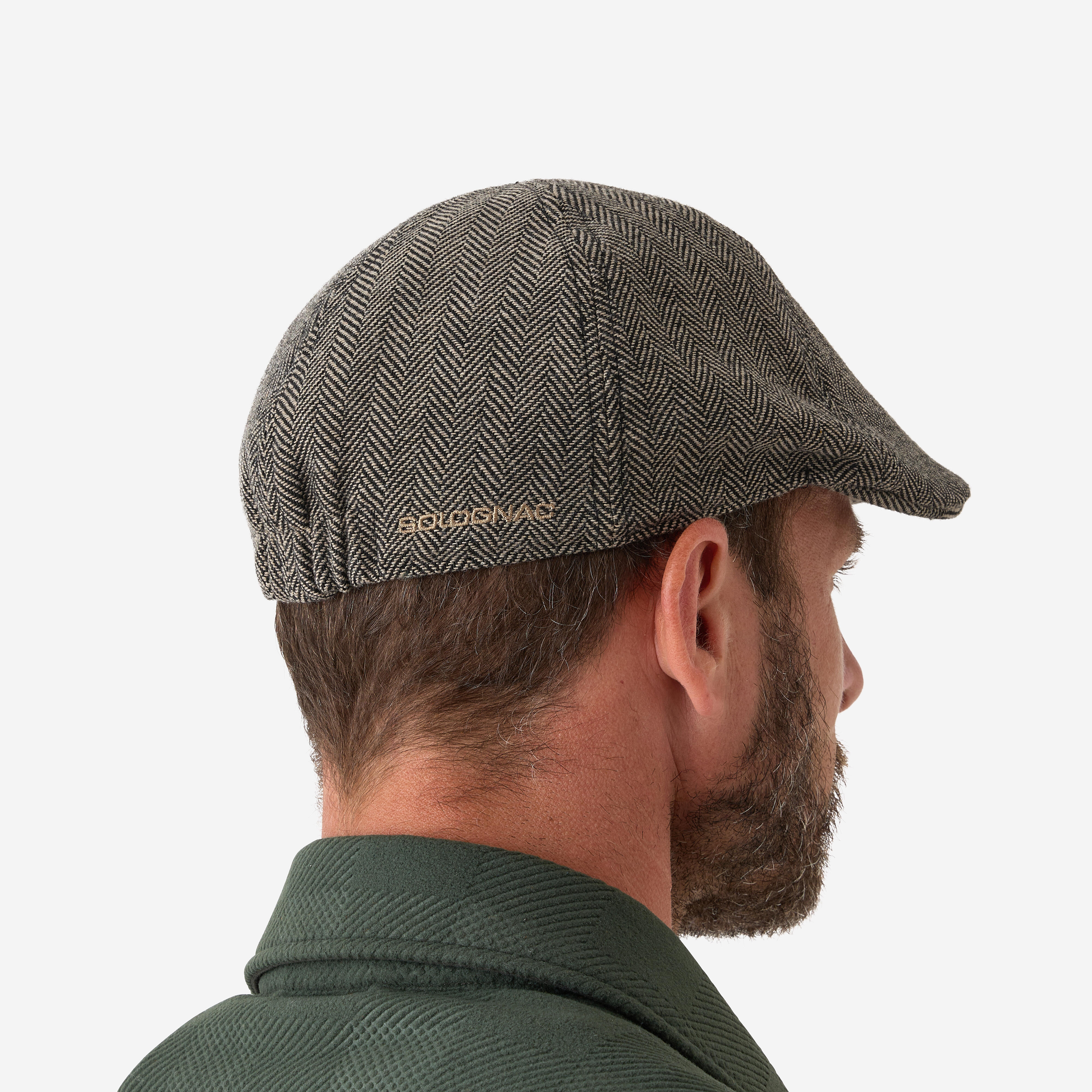 Men’s Water-Repellent Flat Cap