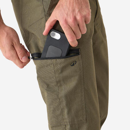 Брюки для охоты прямого покроя мужские Steppe 100 