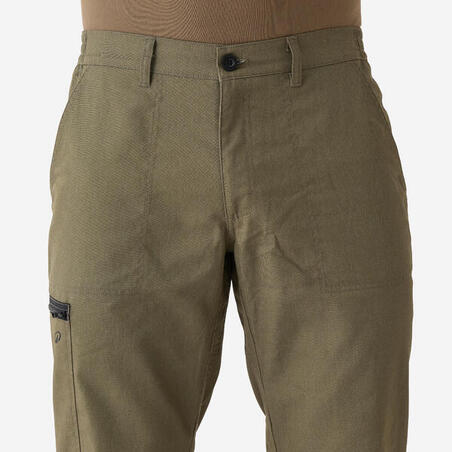 Брюки для охоты прямого покроя мужские Steppe 100 