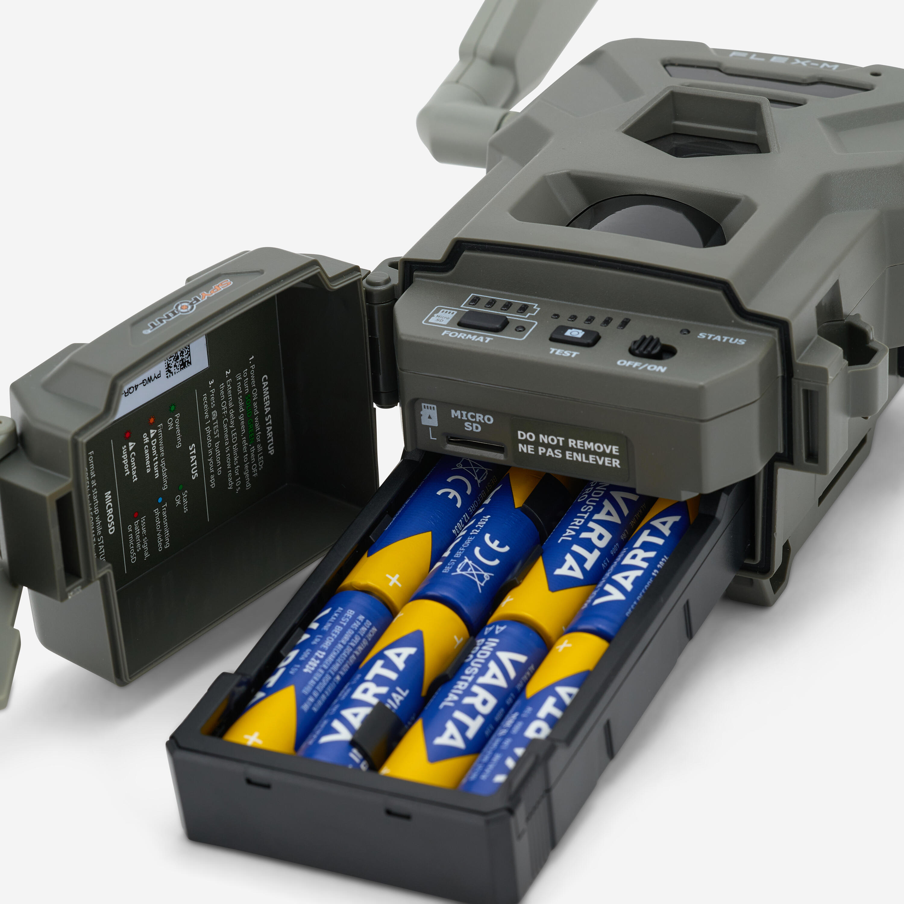 Pack camera caccia FLEX-M + 8 pile AA + scheda SD 16 GB 6/7