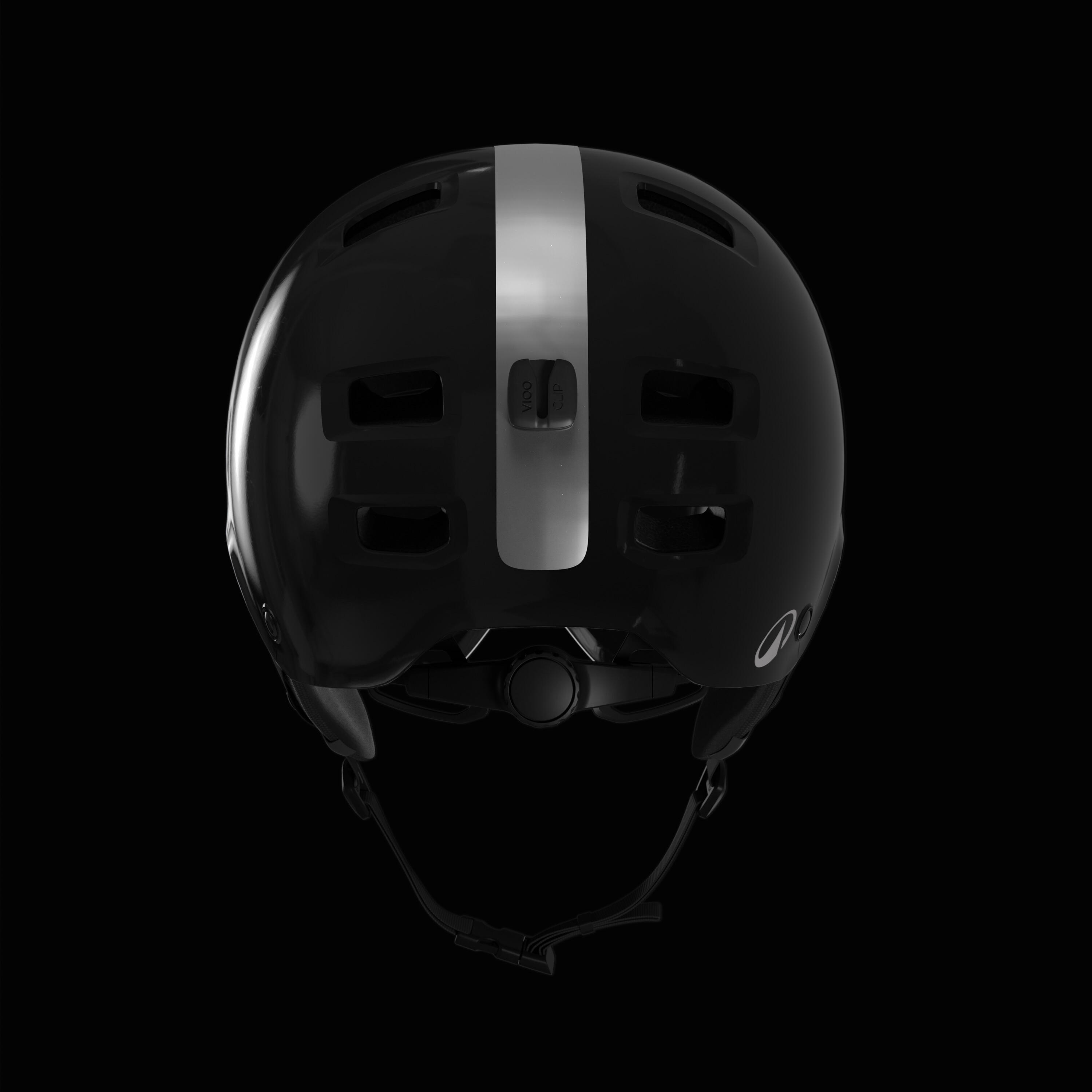 Casque de vélo de ville avec visière, CBH 580 6/7