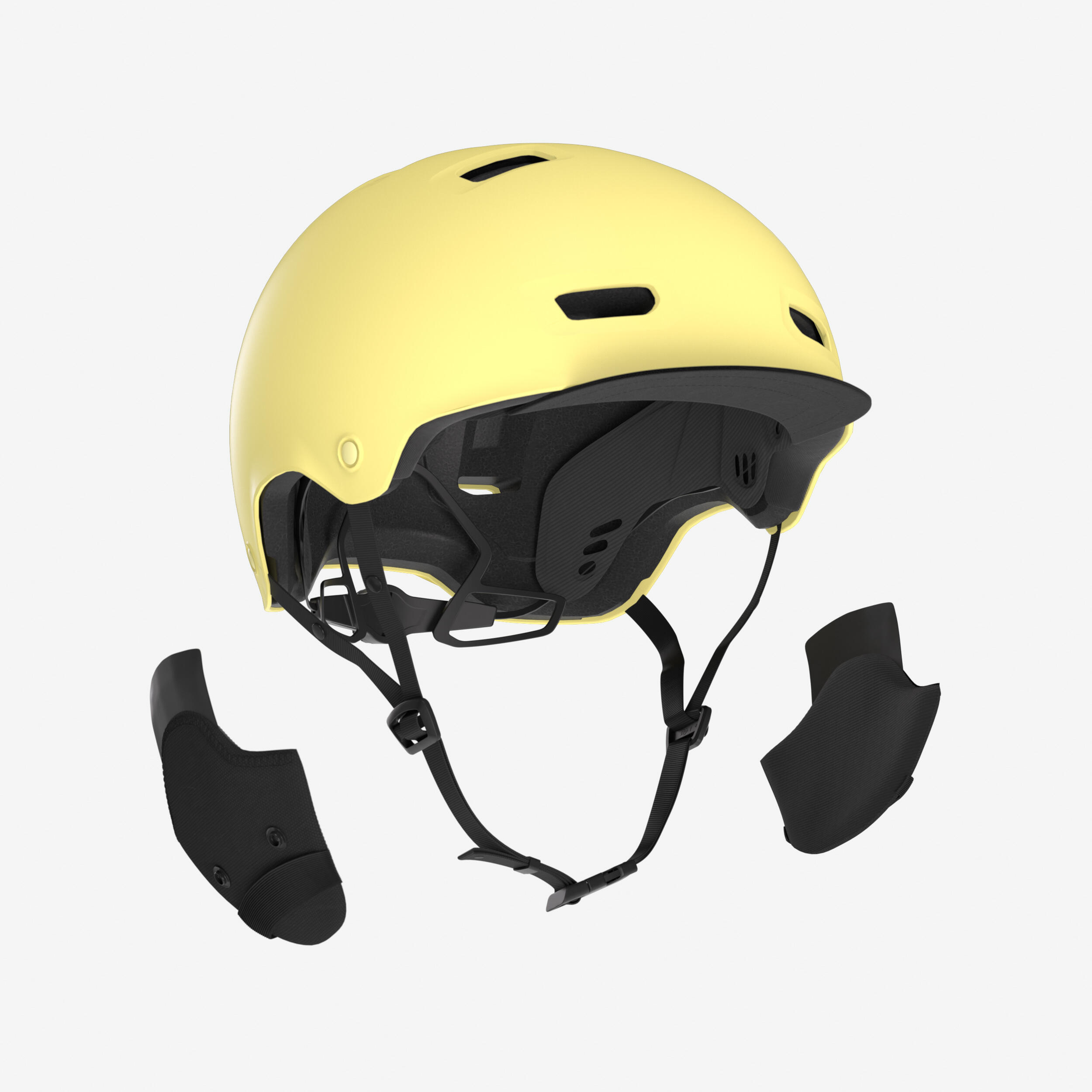 Capacete de Ciclismo de Cidade 500 Amarelo 6/6