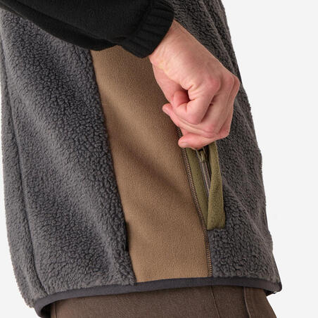 ЖИЛЕТ БЕЗ РУКАВОВ МУТОНОВЫЙ 500