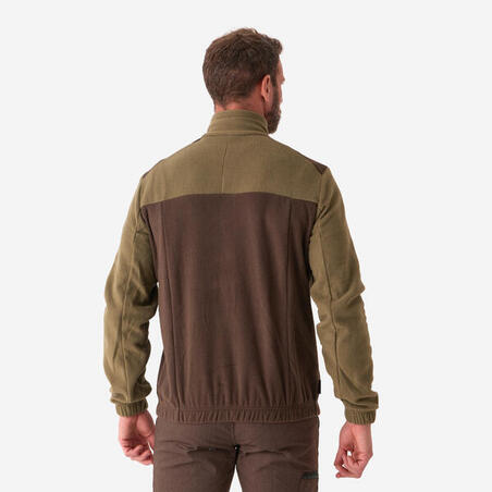 Флісова кофта 500 коричнева