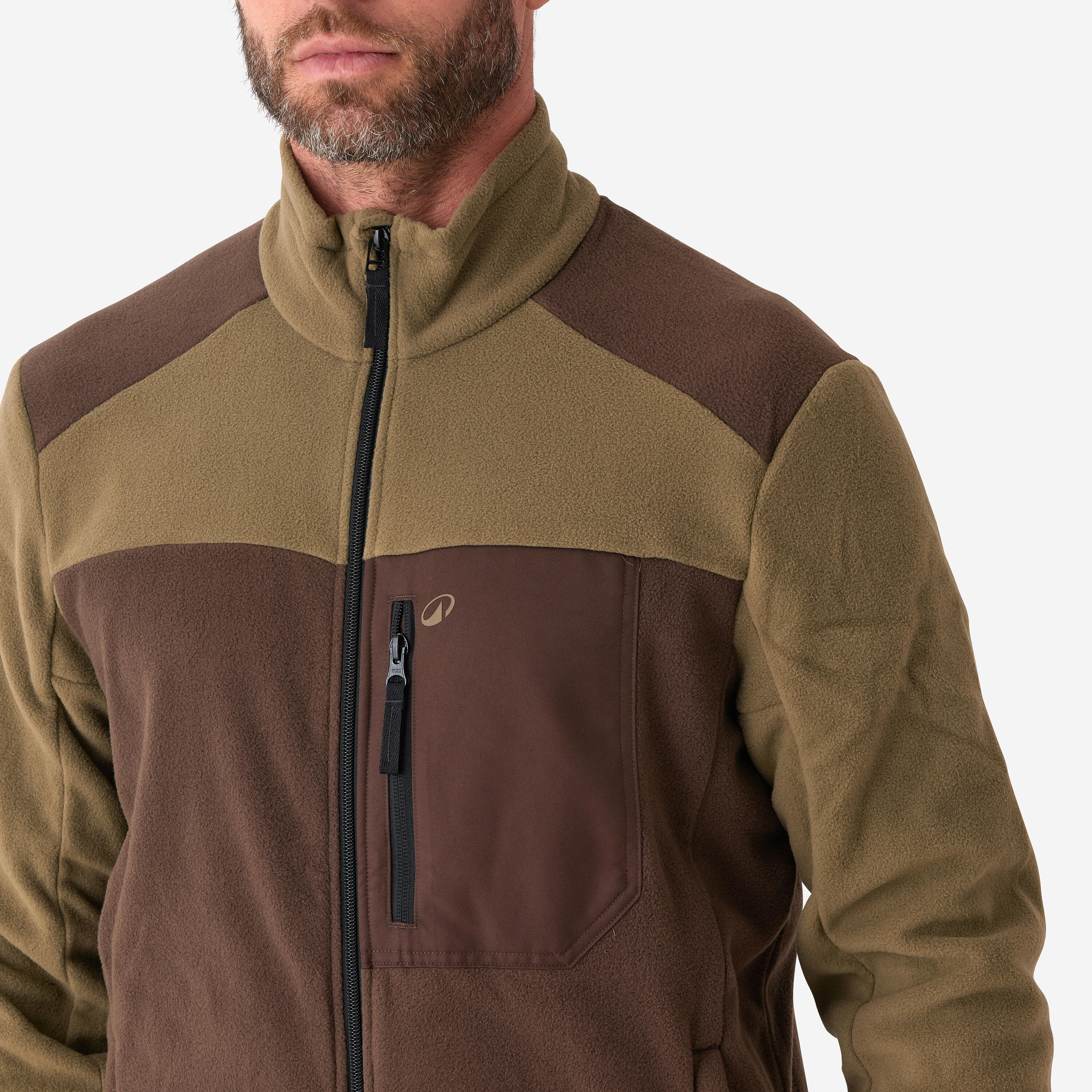 FLEECE 500 TWO-TONE BROWN 3/8