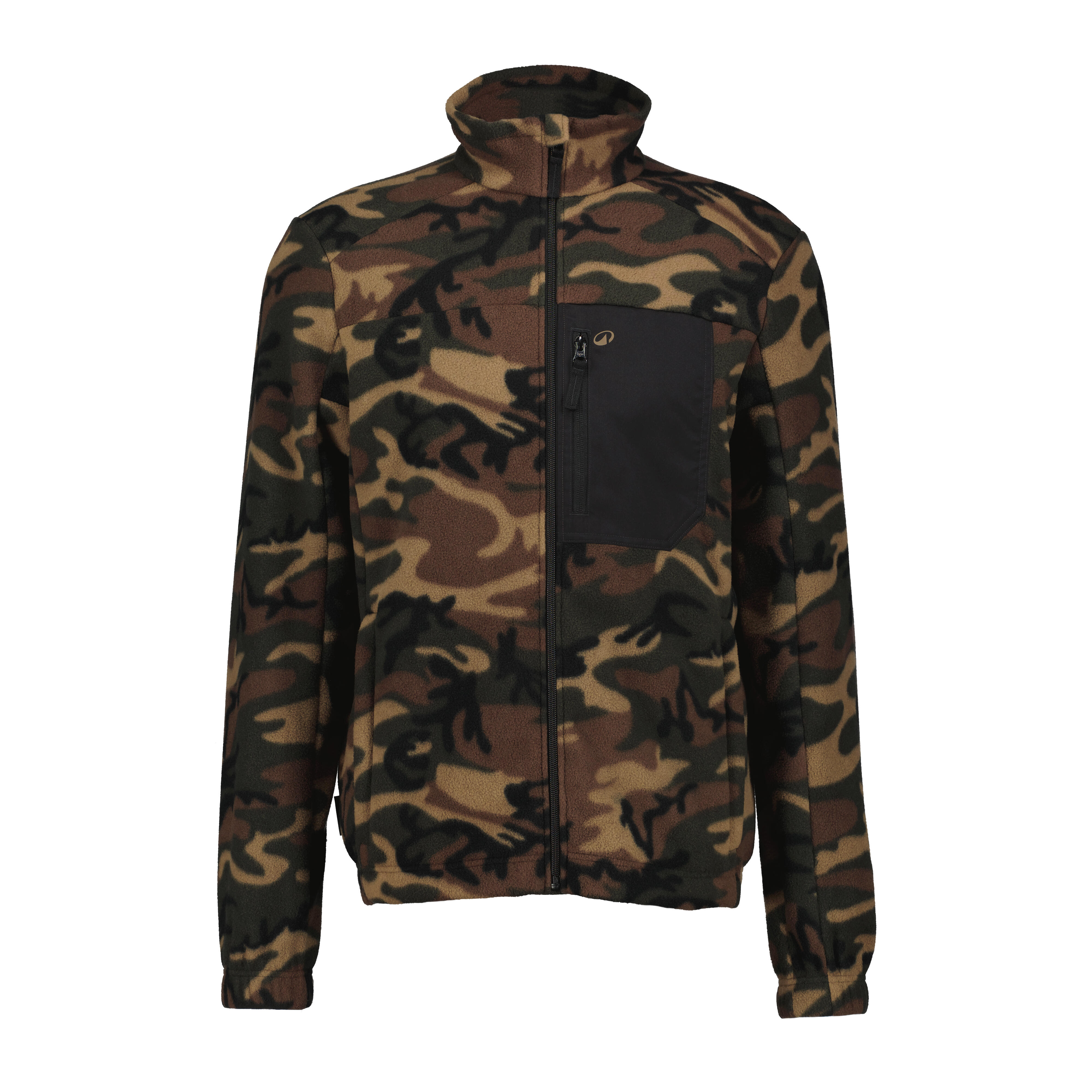 Men's Fleece Hunting Jacket – 500 Camouflage - SOLOGNAC