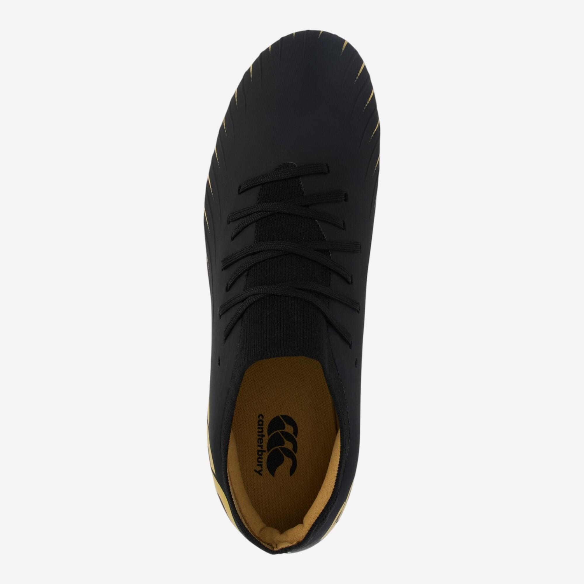 Chaussures de rugby adulte - Canterbury Speed Falcon Pro SG noir et or 6/9