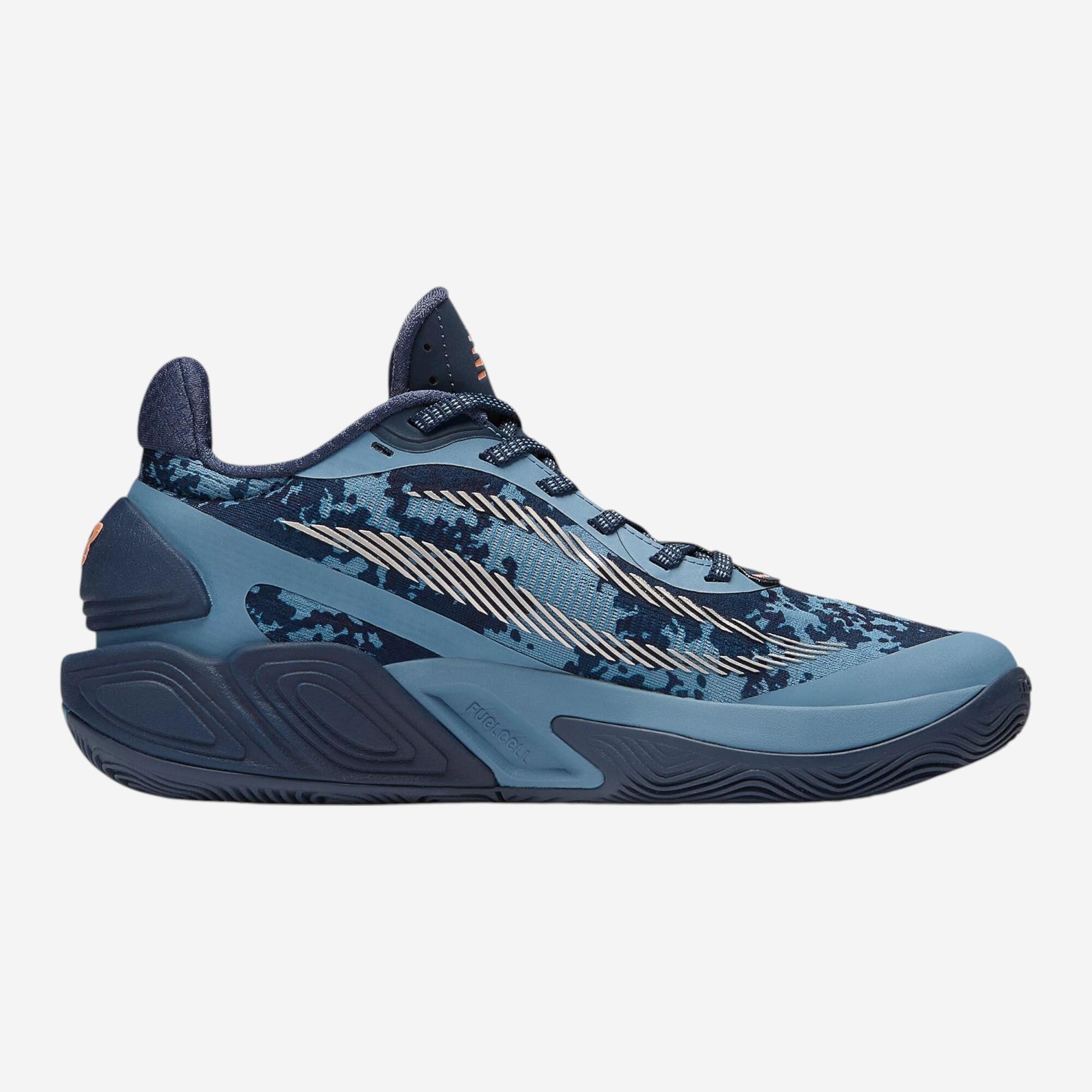 Chaussure de basketball Adulte - New Balance TWO WXY bleu foncé orange 9/12