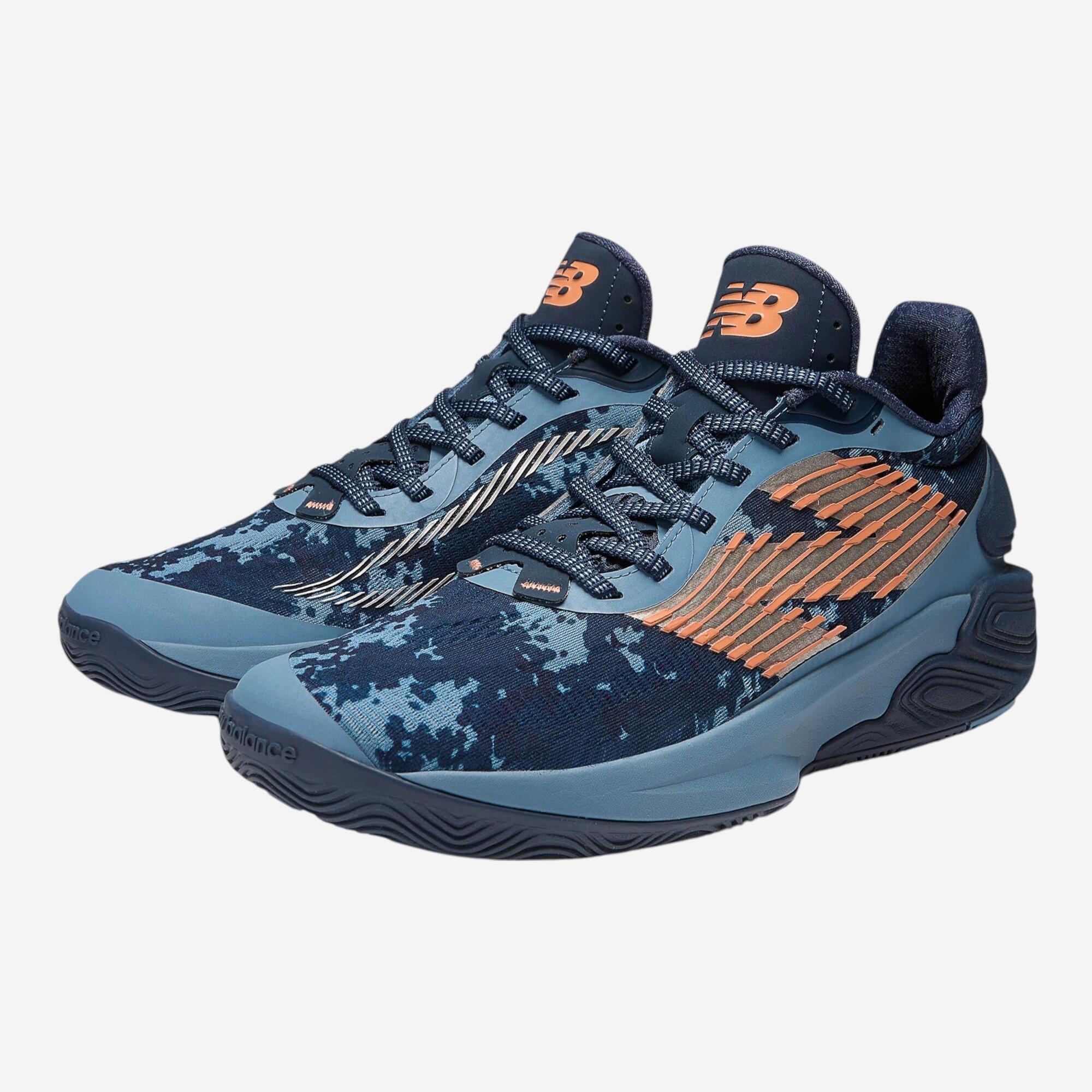 Chaussure de basketball Adulte - New Balance TWO WXY bleu foncé orange 4/12