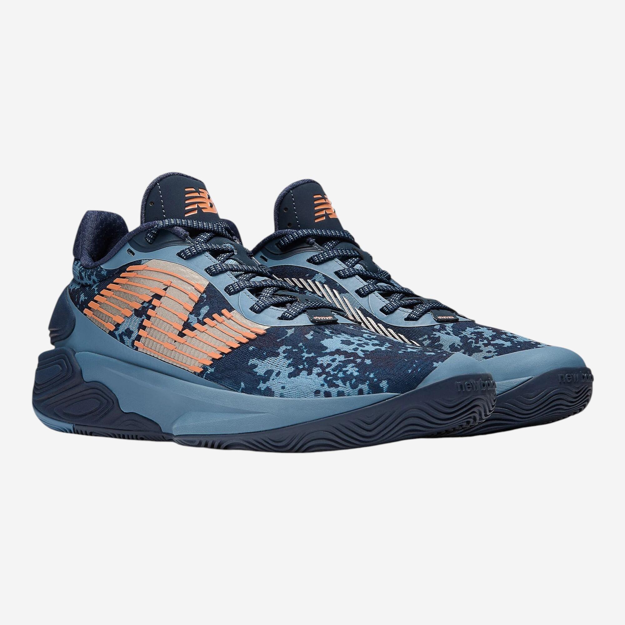 Chaussure de basketball Adulte - New Balance TWO WXY bleu foncé orange 3/12