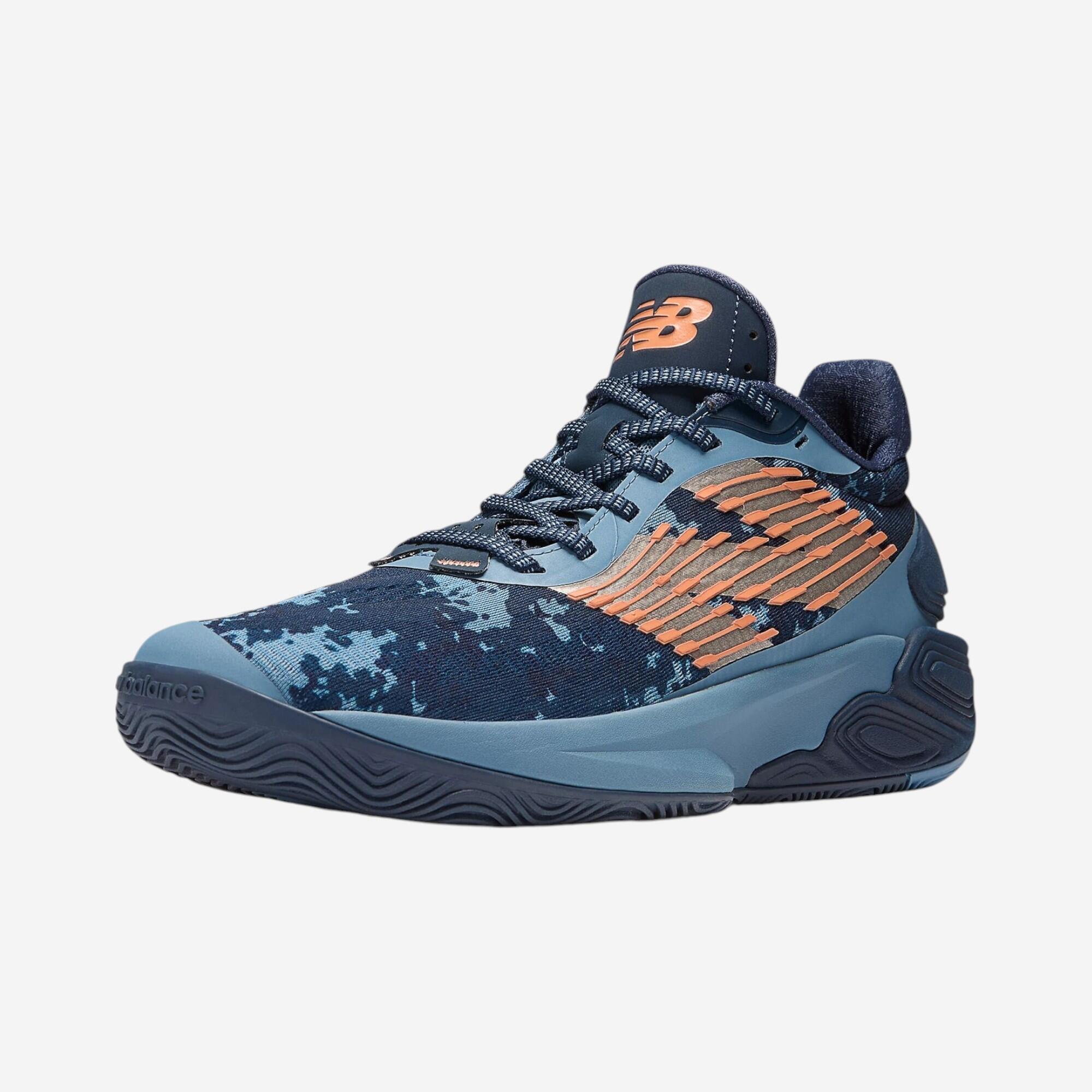 Chaussure de basketball Adulte - New Balance TWO WXY bleu foncé orange 8/12