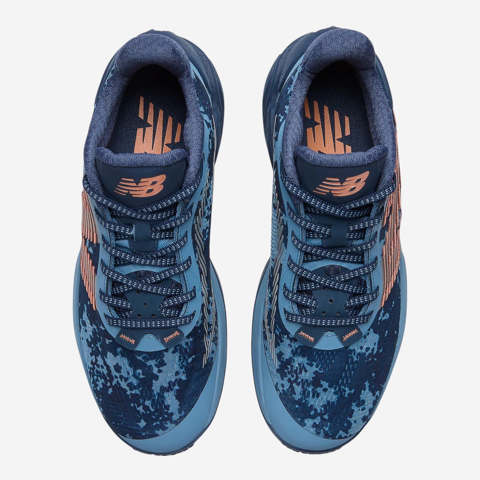 Chaussure de basketball Adulte - New Balance TWO WXY bleu foncé orange 2/12