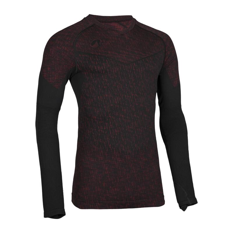 Bluză de fotbal termică fără cusături Keepdry Maro Unisex