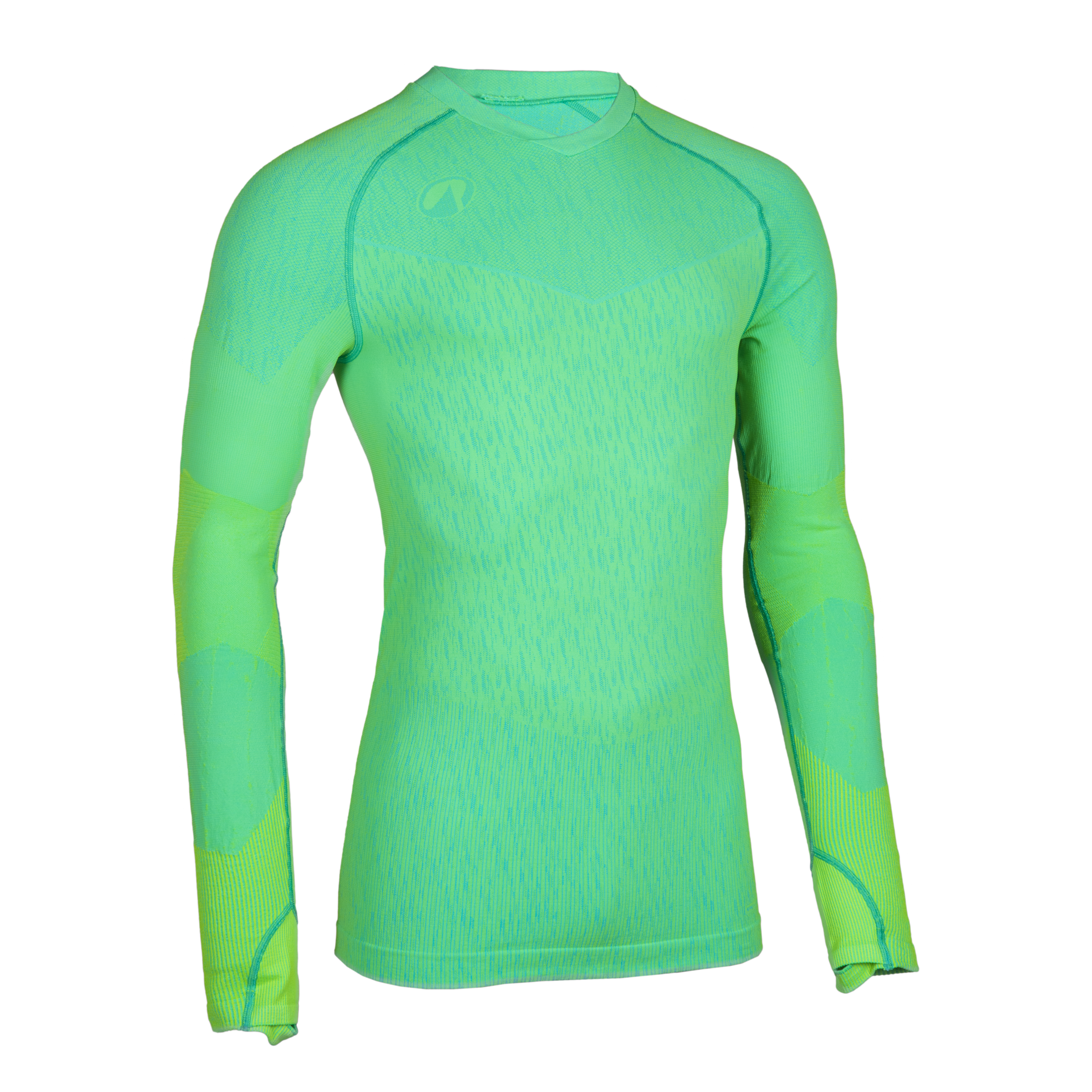 Sous-maillot de foot thermique seamless manches longues mixte, keepdry vert fluo - Football - Kipsta- Clubs - Entreprises - Collectivités - Associations