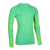 Sous-maillot de foot thermique seamless manches longues mixte, Keepdry vert fluo