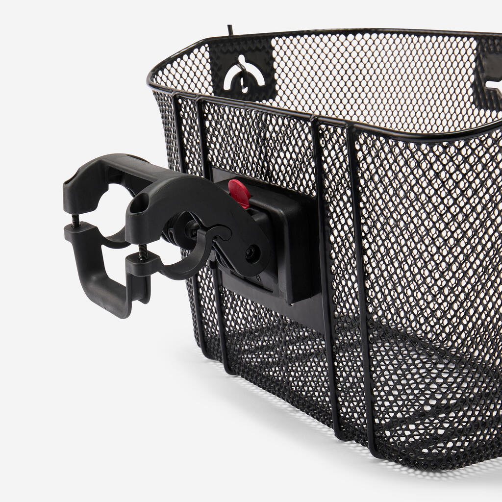 Panier vélo avant 500, 12 litres, cintres 22,2-31,8 mm